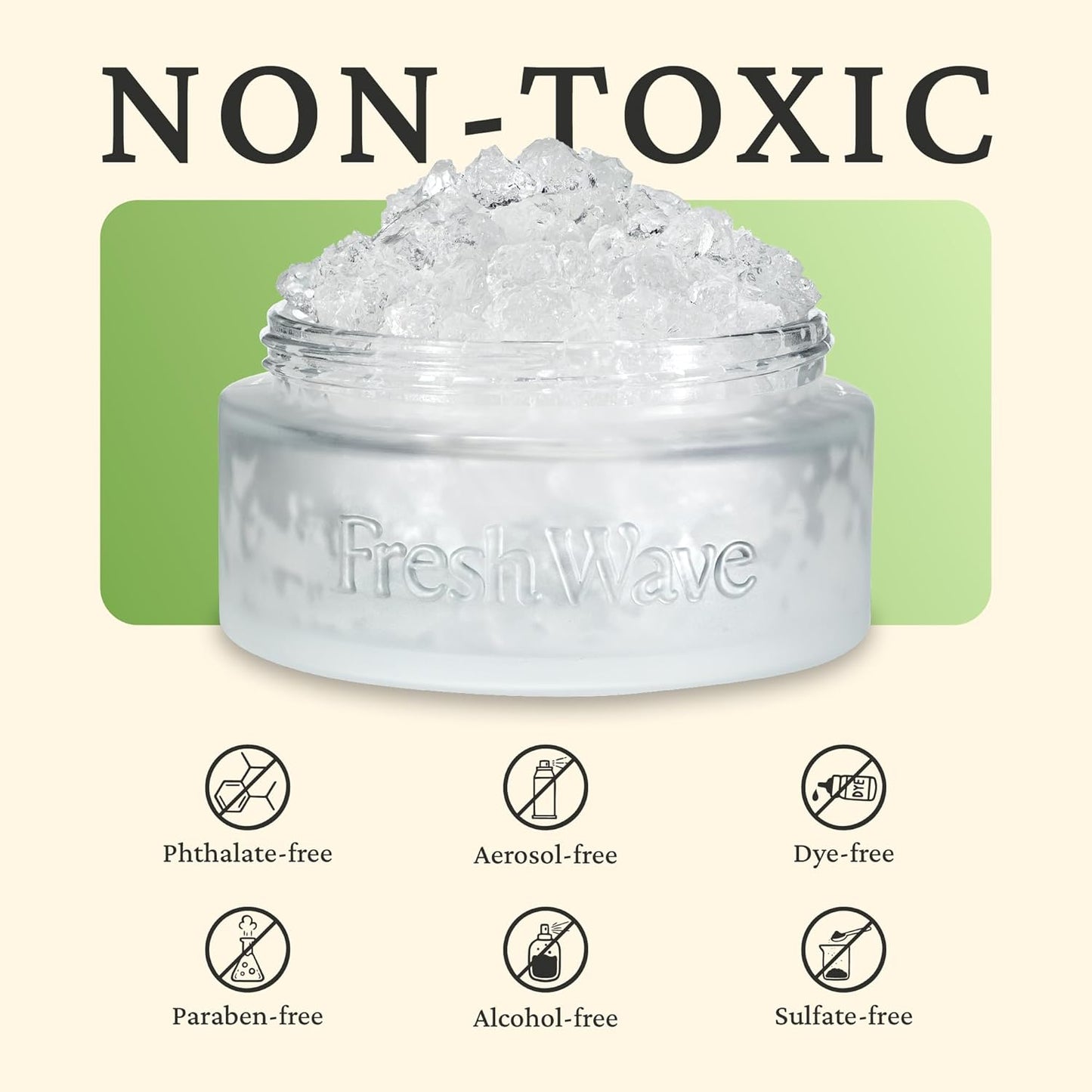 Lemon Odor Eliminator Gel 3-Pk 7 oz - Air Freshener for Home | Plant-based essential oils. Lasts 15-30 days per jar. No plug-in needed. Pet-safe, closet and bathroom deoderizer.
