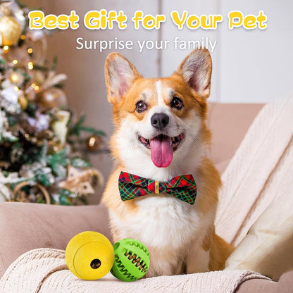 Dog Puzzle Toy 2 Pack, Interactive Dog Toys for Treat Dispensing, Durable Puppy Toys for Teething Small Dogs, Dog Treat Ball for Teeth / Slow Feeder/ IQ Training/ Playing