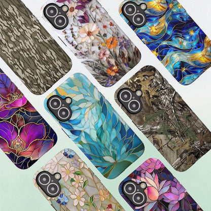 Compatible with iPhone 17 Case 6.3”, Cute Patterns Shockproof Protective Aesthetic Phone Case with Stylish Designs for Women Girl, Fruit Lemon European Summer Collage