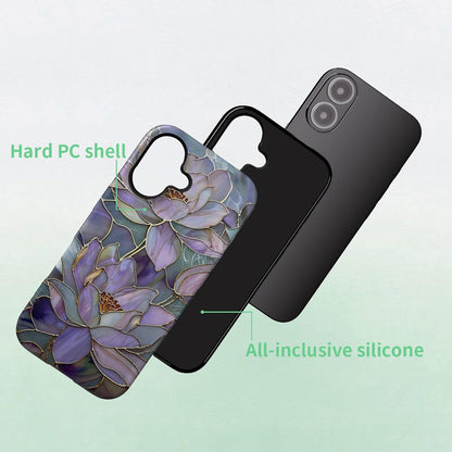 Compatible with iPhone 17 Case 6.3”, Cute Patterns Shockproof Protective Aesthetic Phone Case with Stylish Designs for Women Girl, Fruit Lemon European Summer Collage