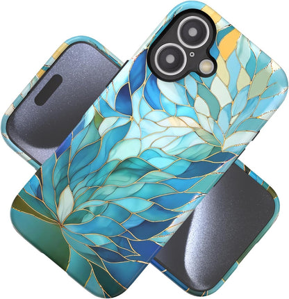 Compatible with iPhone 17 Case 6.3”, Cute Patterns Shockproof Protective Aesthetic Phone Case with Stylish Designs for Women Girl, Fruit Lemon European Summer Collage