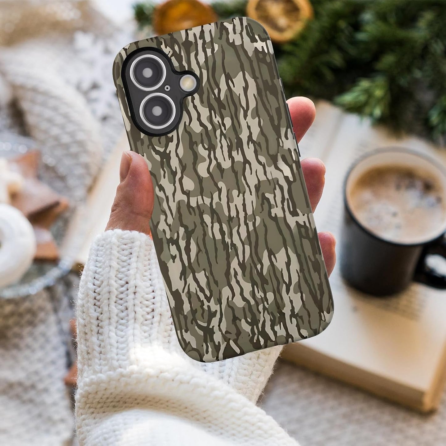 Compatible with iPhone 17 Case 6.3”, Cute Patterns Shockproof Protective Aesthetic Phone Case with Stylish Designs for Women Girl, Fruit Lemon European Summer Collage