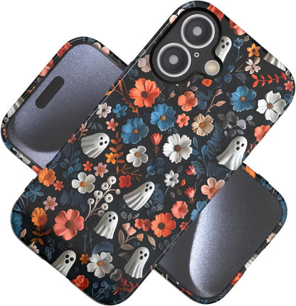 Compatible with iPhone 17 Case 6.3”, Cute Patterns Shockproof Protective Aesthetic Phone Case with Stylish Designs for Women Girl, Fruit Lemon European Summer Collage