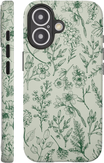 Compatible with iPhone 17 Case 6.3”, Cute Patterns Shockproof Protective Aesthetic Phone Case with Stylish Designs for Women Girl, Fruit Lemon European Summer Collage