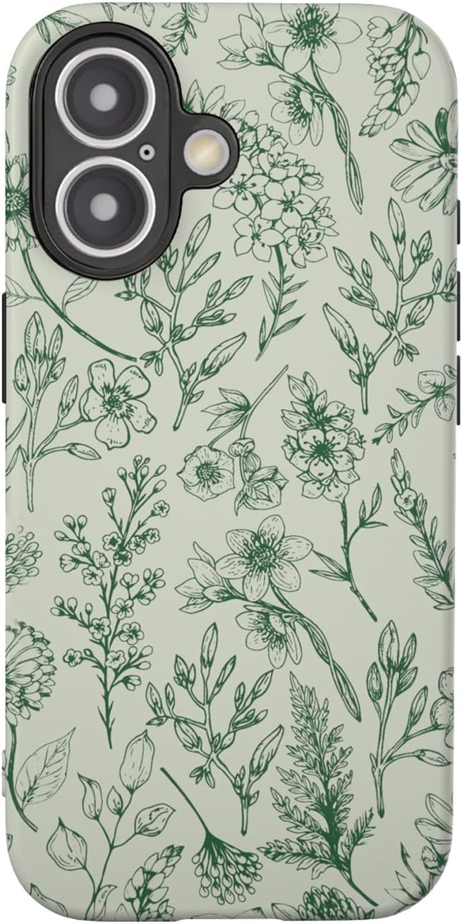 Compatible with iPhone 17 Case 6.3”, Cute Patterns Shockproof Protective Aesthetic Phone Case with Stylish Designs for Women Girl, Fruit Lemon European Summer Collage