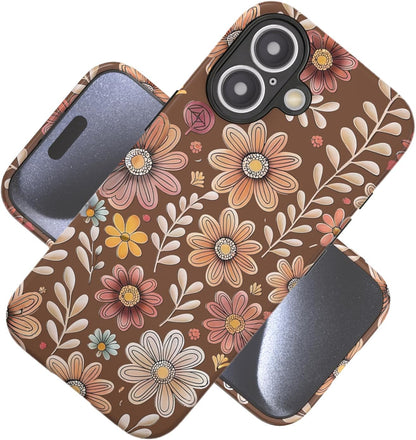 Compatible with iPhone 17 Case 6.3”, Cute Patterns Shockproof Protective Aesthetic Phone Case with Stylish Designs for Women Girl, Fruit Lemon European Summer Collage