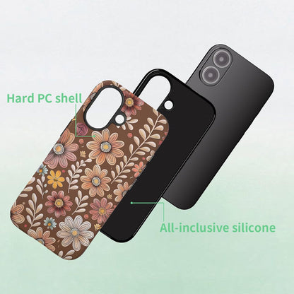 Compatible with iPhone 17 Case 6.3”, Cute Patterns Shockproof Protective Aesthetic Phone Case with Stylish Designs for Women Girl, Fruit Lemon European Summer Collage