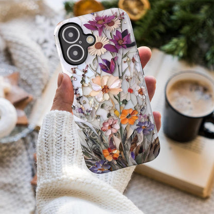 Compatible with iPhone 17 Case 6.3”, Cute Patterns Shockproof Protective Aesthetic Phone Case with Stylish Designs for Women Girl, Fruit Lemon European Summer Collage