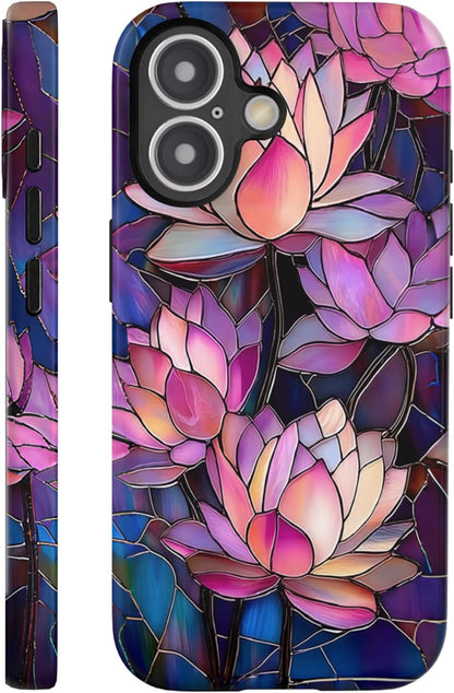 Compatible with iPhone 17 Case 6.3”, Cute Patterns Shockproof Protective Aesthetic Phone Case with Stylish Designs for Women Girl, Fruit Lemon European Summer Collage