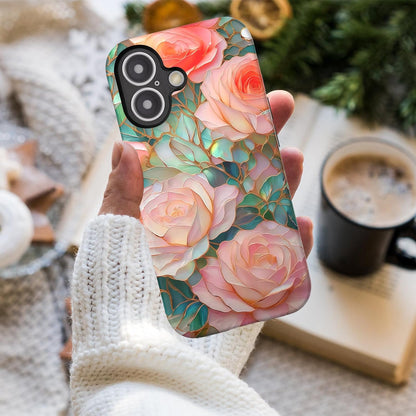 Compatible with iPhone 17 Case 6.3”, Cute Patterns Shockproof Protective Aesthetic Phone Case with Stylish Designs for Women Girl, Fruit Lemon European Summer Collage