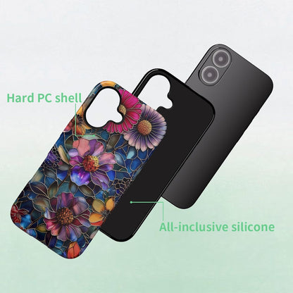 Compatible with iPhone 17 Case 6.3”, Cute Patterns Shockproof Protective Aesthetic Phone Case with Stylish Designs for Women Girl, Fruit Lemon European Summer Collage