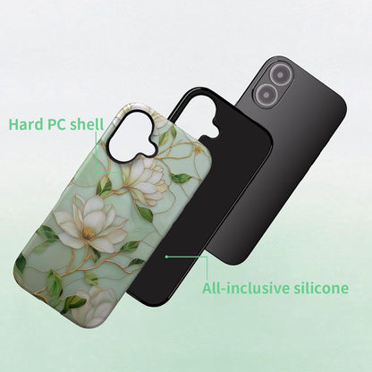 Compatible with iPhone 17 Case 6.3”, Cute Patterns Shockproof Protective Aesthetic Phone Case with Stylish Designs for Women Girl, Fruit Lemon European Summer Collage