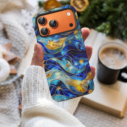 Compatible with iPhone 17 Case 6.3”, Cute Patterns Shockproof Protective Aesthetic Phone Case with Stylish Designs for Women Girl, Fruit Lemon European Summer Collage