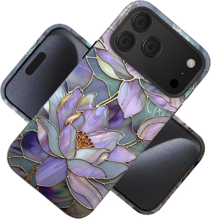 Compatible with iPhone 17 Case 6.3”, Cute Patterns Shockproof Protective Aesthetic Phone Case with Stylish Designs for Women Girl, Fruit Lemon European Summer Collage