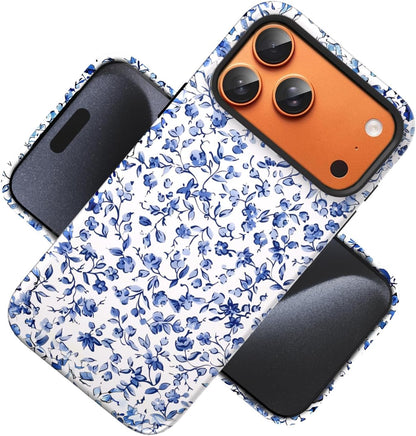 Compatible with iPhone 17 Case 6.3”, Cute Patterns Shockproof Protective Aesthetic Phone Case with Stylish Designs for Women Girl, Fruit Lemon European Summer Collage