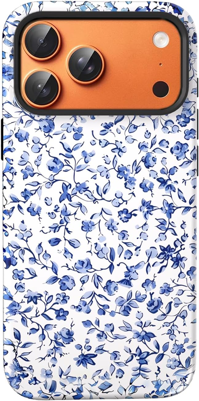 Compatible with iPhone 17 Case 6.3”, Cute Patterns Shockproof Protective Aesthetic Phone Case with Stylish Designs for Women Girl, Fruit Lemon European Summer Collage