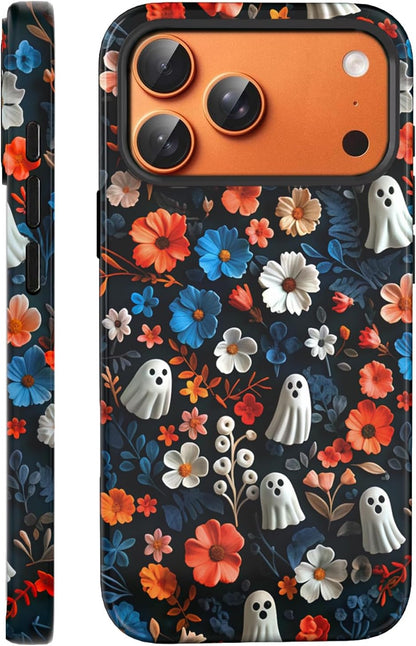 Compatible with iPhone 17 Case 6.3”, Cute Patterns Shockproof Protective Aesthetic Phone Case with Stylish Designs for Women Girl, Fruit Lemon European Summer Collage