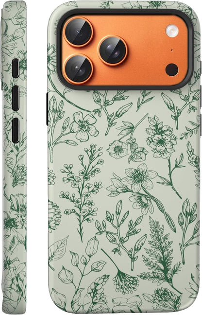 Compatible with iPhone 17 Case 6.3”, Cute Patterns Shockproof Protective Aesthetic Phone Case with Stylish Designs for Women Girl, Fruit Lemon European Summer Collage