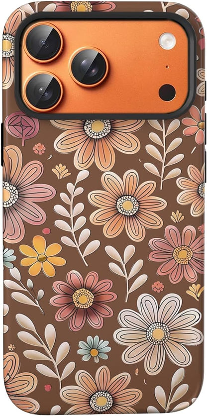 Compatible with iPhone 17 Case 6.3”, Cute Patterns Shockproof Protective Aesthetic Phone Case with Stylish Designs for Women Girl, Fruit Lemon European Summer Collage
