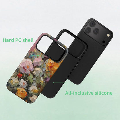 Compatible with iPhone 17 Case 6.3”, Cute Patterns Shockproof Protective Aesthetic Phone Case with Stylish Designs for Women Girl, Fruit Lemon European Summer Collage