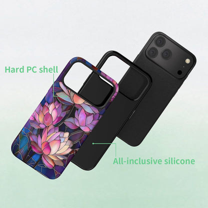 Compatible with iPhone 17 Case 6.3”, Cute Patterns Shockproof Protective Aesthetic Phone Case with Stylish Designs for Women Girl, Fruit Lemon European Summer Collage