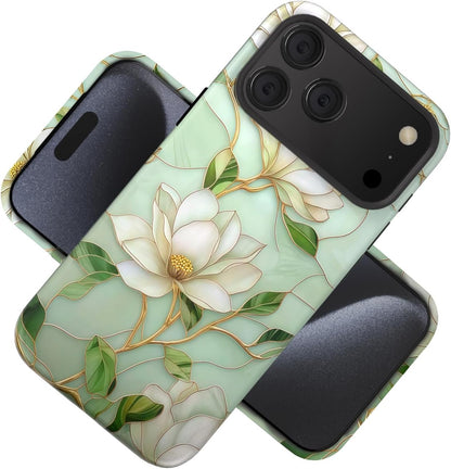 Compatible with iPhone 17 Case 6.3”, Cute Patterns Shockproof Protective Aesthetic Phone Case with Stylish Designs for Women Girl, Fruit Lemon European Summer Collage