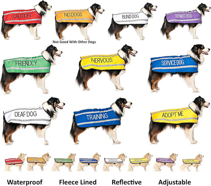 Limited Adopt ME Yellow Color Coded Non-Pull Front and Back D Ring Padded and Waterproof Vest Dog Harness Donate to Your Local Charity (XS)