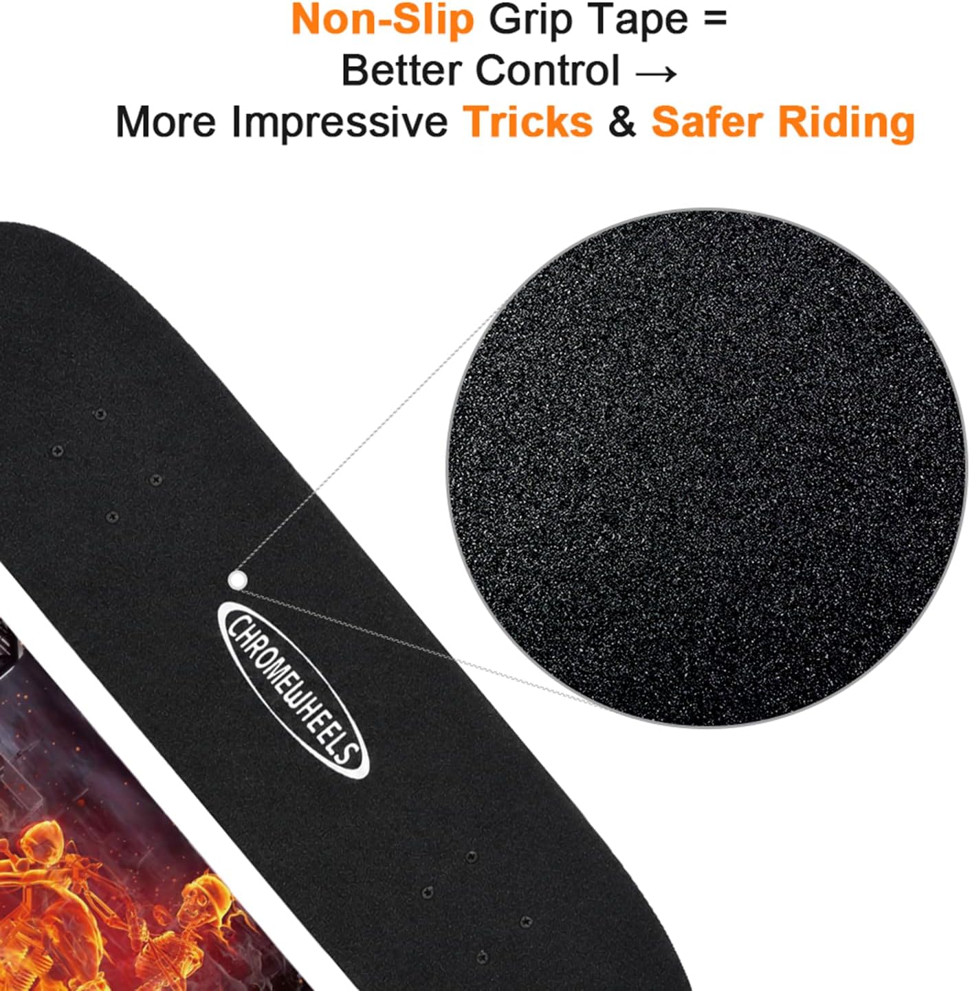 31 inch Skateboard Double Kick Skate Board Cruiser Longboard 8 Layer Maple Deck Skateboards for Kids and Beginners