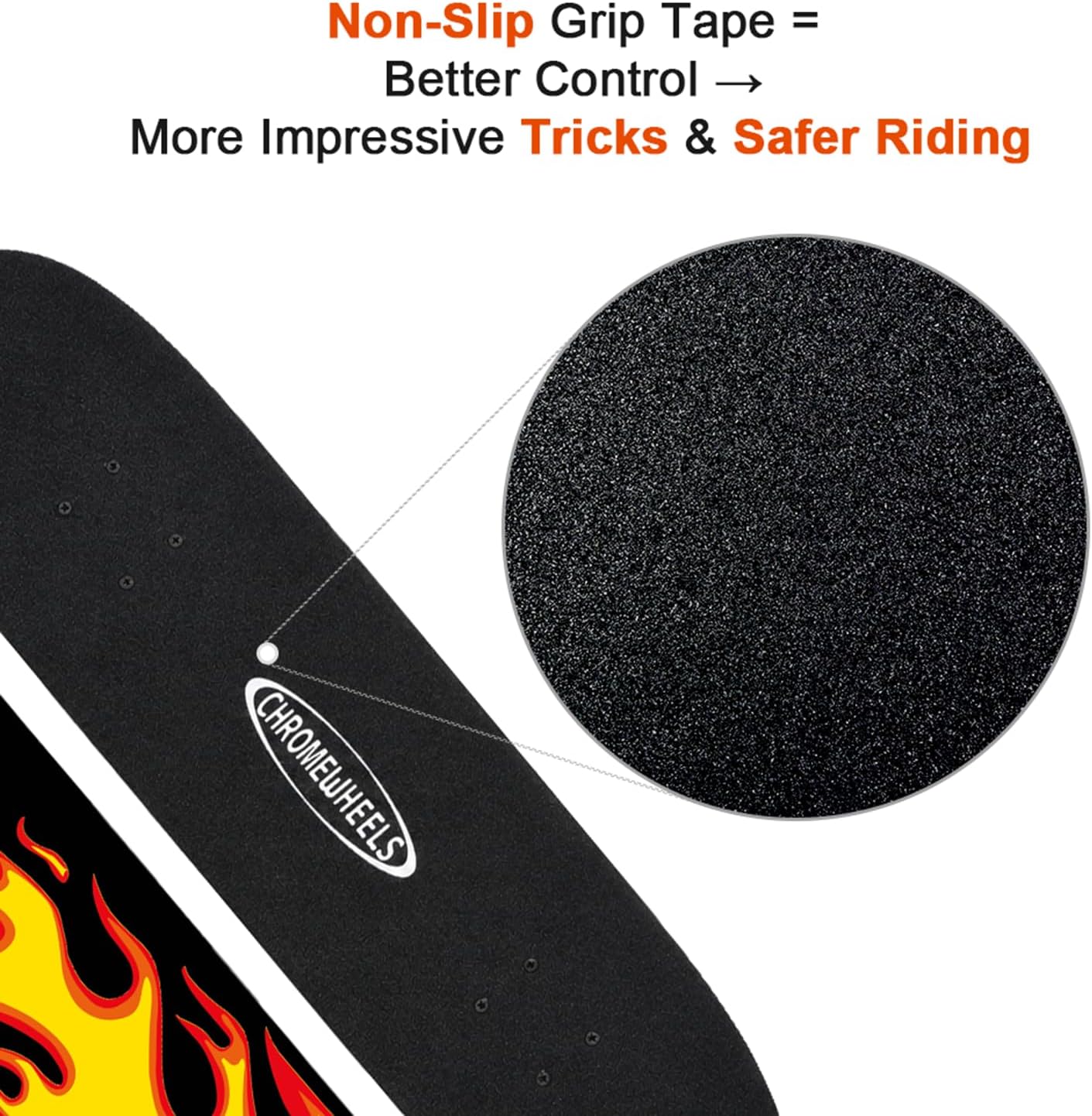 31 inch Skateboard Double Kick Skate Board Cruiser Longboard 8 Layer Maple Deck Skateboards for Kids and Beginners