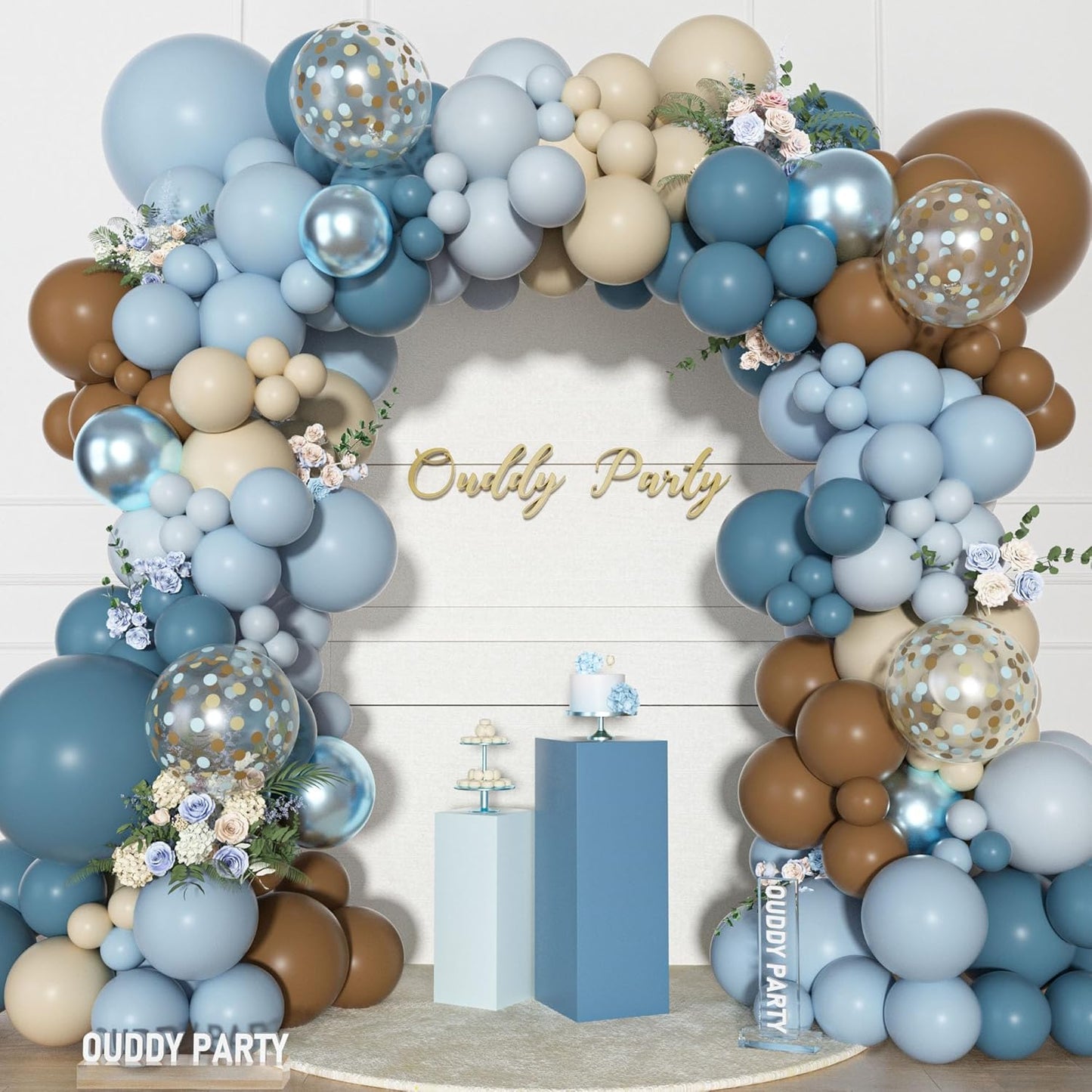Yellow Gold Balloons Arch Garland Kit 18 12 10 5Inch | Different Sizes Mustard Pastel Yellow White Latex Metal Confetti Balloon for Sunflower Bee Baby Shower Birthday Party Decors