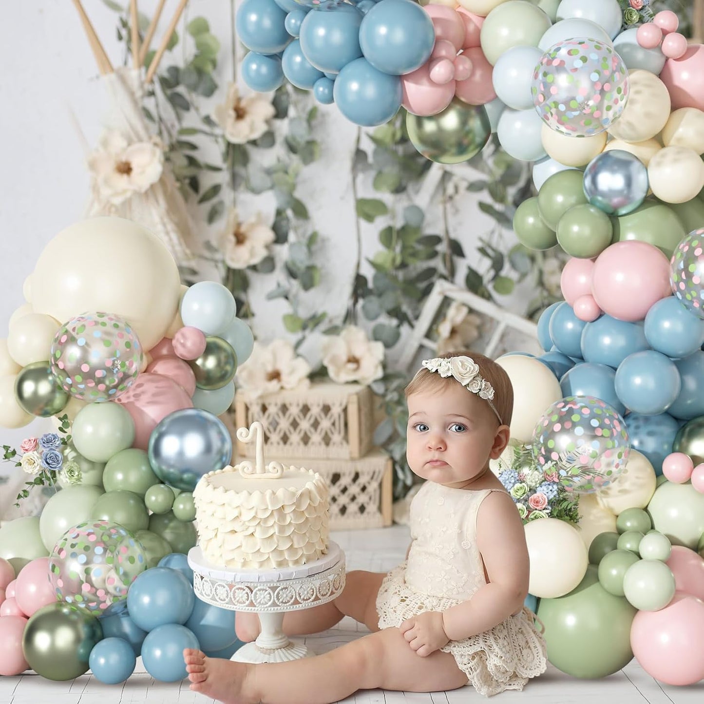Yellow Gold Balloons Arch Garland Kit 18 12 10 5Inch | Different Sizes Mustard Pastel Yellow White Latex Metal Confetti Balloon for Sunflower Bee Baby Shower Birthday Party Decors