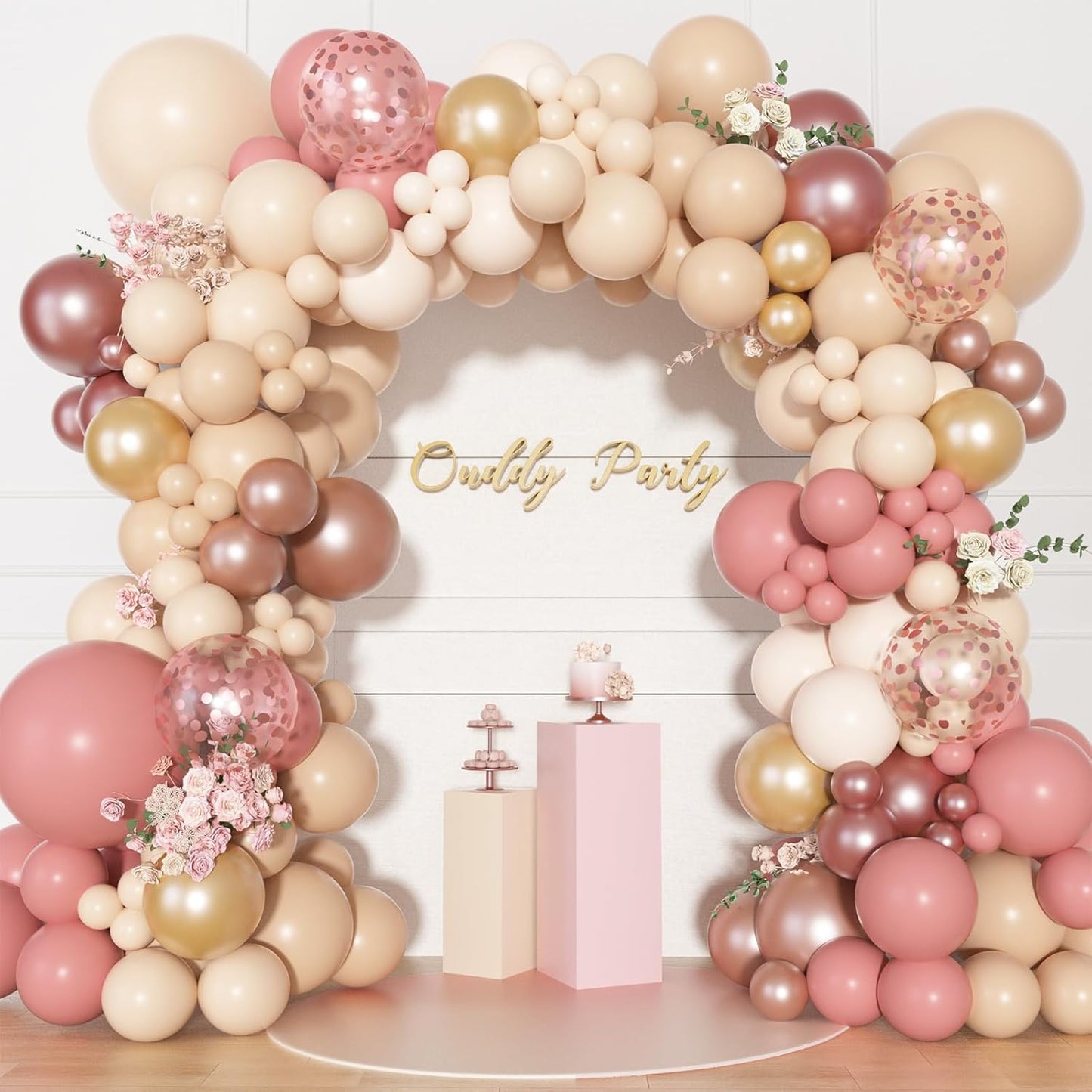 Yellow Gold Balloons Arch Garland Kit 18 12 10 5Inch | Different Sizes Mustard Pastel Yellow White Latex Metal Confetti Balloon for Sunflower Bee Baby Shower Birthday Party Decors