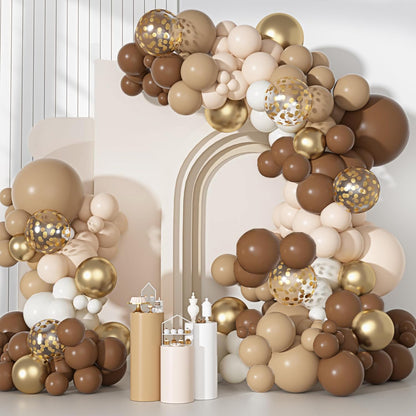 Yellow Gold Balloons Arch Garland Kit 18 12 10 5Inch | Different Sizes Mustard Pastel Yellow White Latex Metal Confetti Balloon for Sunflower Bee Baby Shower Birthday Party Decors