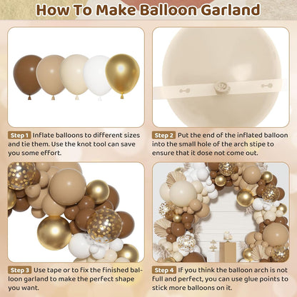 Yellow Gold Balloons Arch Garland Kit 18 12 10 5Inch | Different Sizes Mustard Pastel Yellow White Latex Metal Confetti Balloon for Sunflower Bee Baby Shower Birthday Party Decors