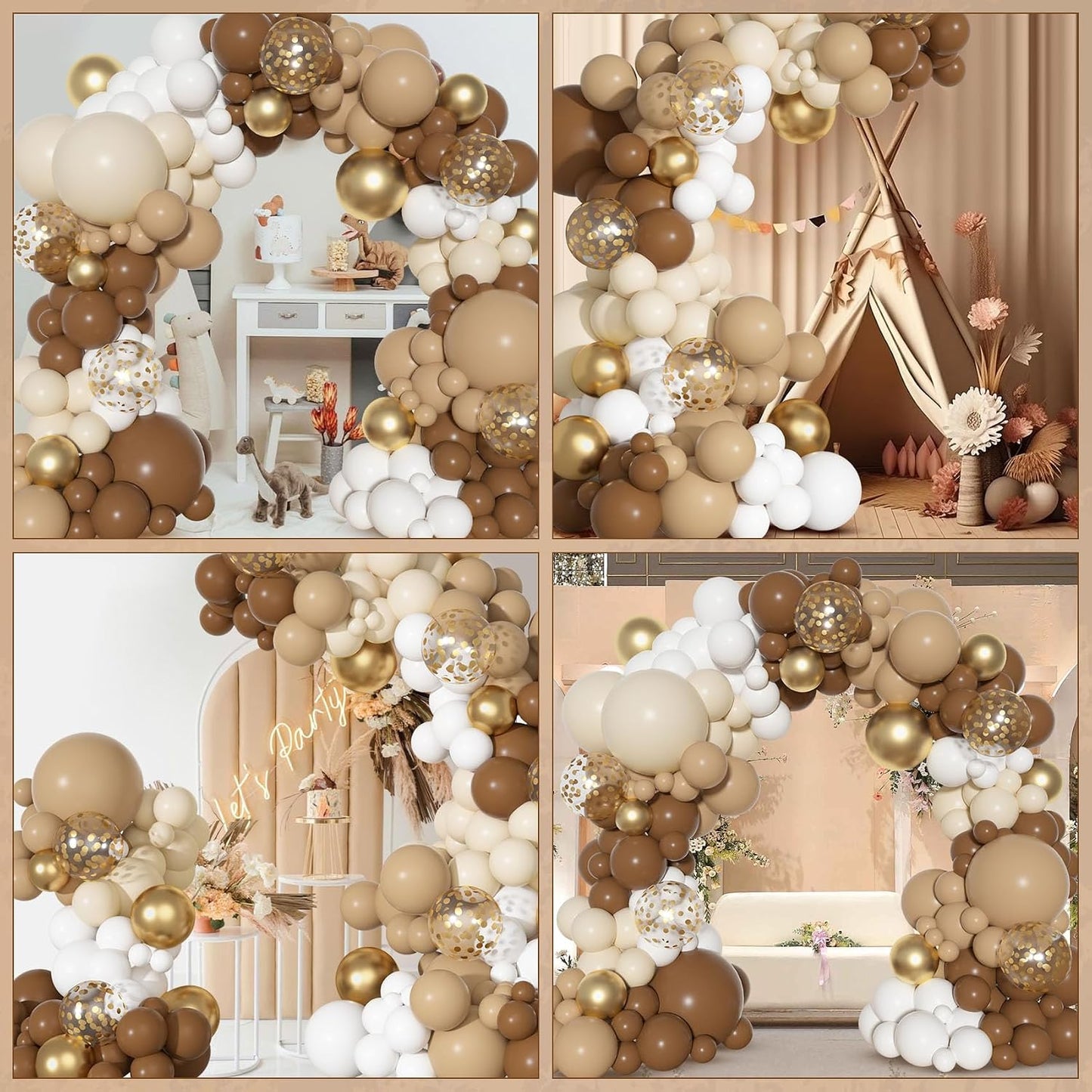 Yellow Gold Balloons Arch Garland Kit 18 12 10 5Inch | Different Sizes Mustard Pastel Yellow White Latex Metal Confetti Balloon for Sunflower Bee Baby Shower Birthday Party Decors