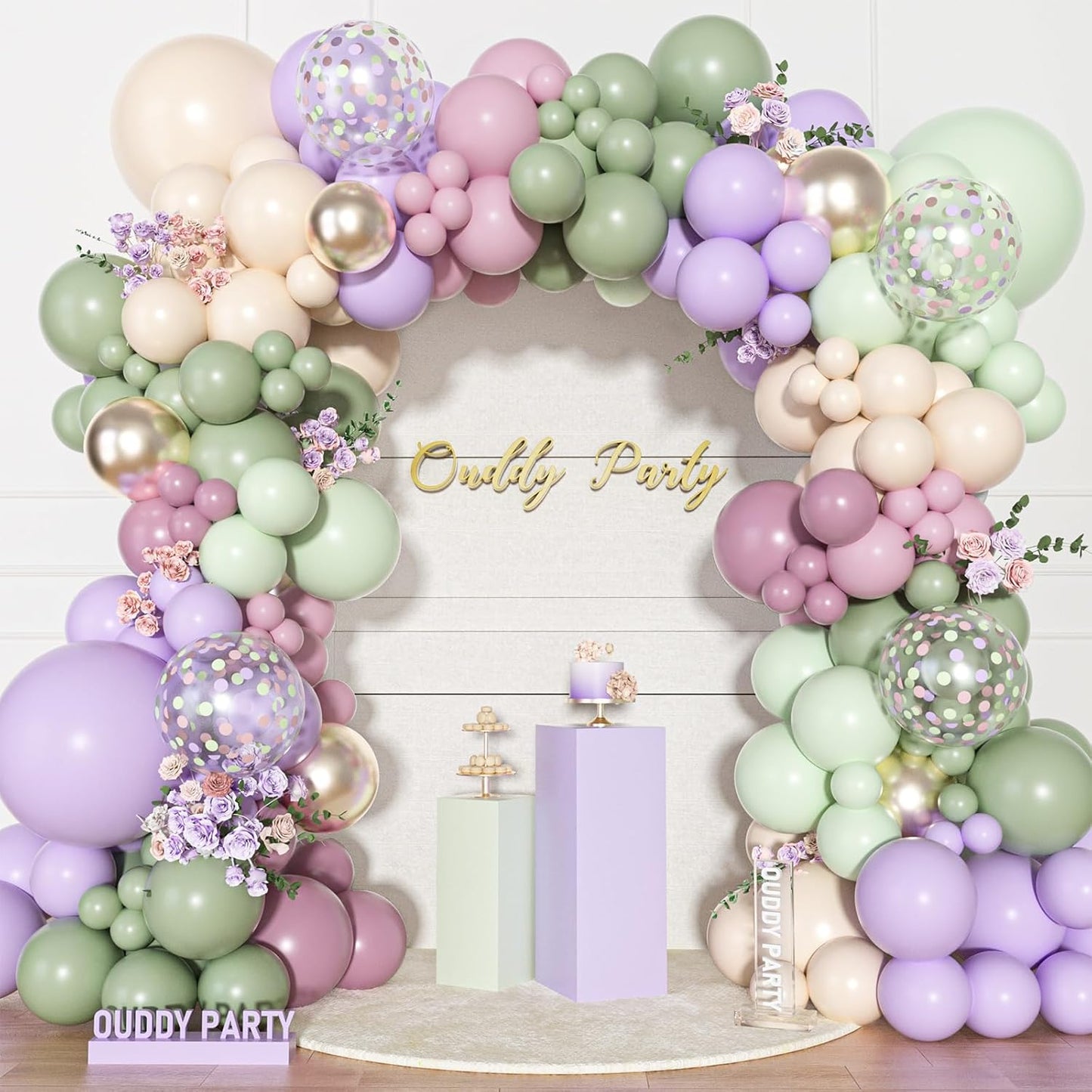 Yellow Gold Balloons Arch Garland Kit 18 12 10 5Inch | Different Sizes Mustard Pastel Yellow White Latex Metal Confetti Balloon for Sunflower Bee Baby Shower Birthday Party Decors
