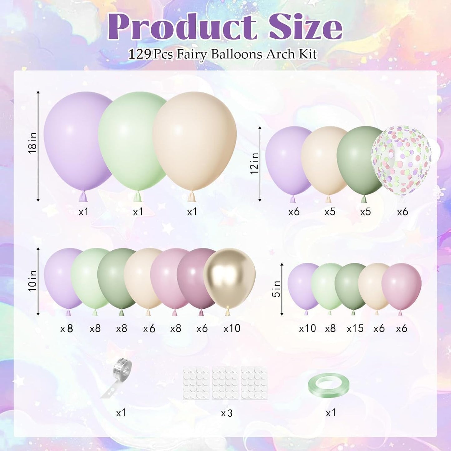 Yellow Gold Balloons Arch Garland Kit 18 12 10 5Inch | Different Sizes Mustard Pastel Yellow White Latex Metal Confetti Balloon for Sunflower Bee Baby Shower Birthday Party Decors