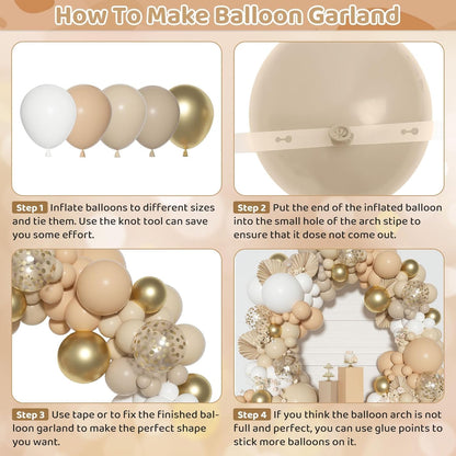 Yellow Gold Balloons Arch Garland Kit 18 12 10 5Inch | Different Sizes Mustard Pastel Yellow White Latex Metal Confetti Balloon for Sunflower Bee Baby Shower Birthday Party Decors