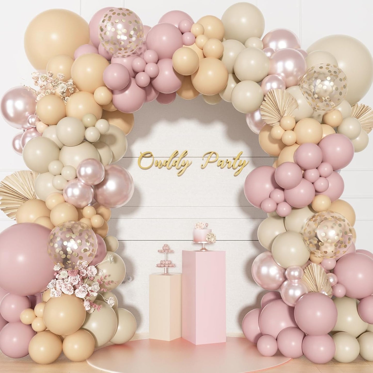 Yellow Gold Balloons Arch Garland Kit 18 12 10 5Inch | Different Sizes Mustard Pastel Yellow White Latex Metal Confetti Balloon for Sunflower Bee Baby Shower Birthday Party Decors