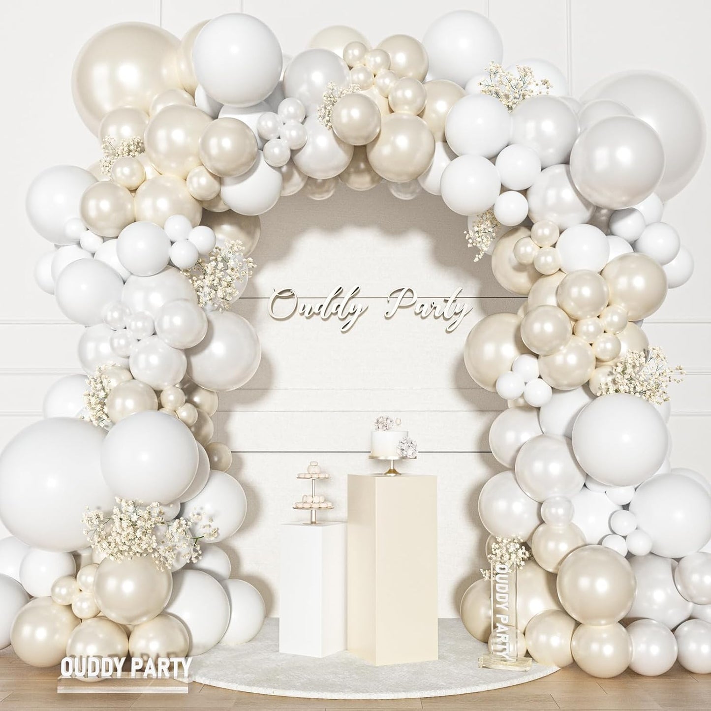Yellow Gold Balloons Arch Garland Kit 18 12 10 5Inch | Different Sizes Mustard Pastel Yellow White Latex Metal Confetti Balloon for Sunflower Bee Baby Shower Birthday Party Decors