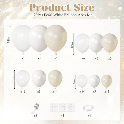 Yellow Gold Balloons Arch Garland Kit 18 12 10 5Inch | Different Sizes Mustard Pastel Yellow White Latex Metal Confetti Balloon for Sunflower Bee Baby Shower Birthday Party Decors