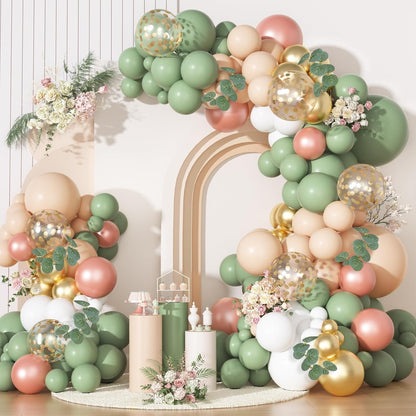 Yellow Gold Balloons Arch Garland Kit 18 12 10 5Inch | Different Sizes Mustard Pastel Yellow White Latex Metal Confetti Balloon for Sunflower Bee Baby Shower Birthday Party Decors