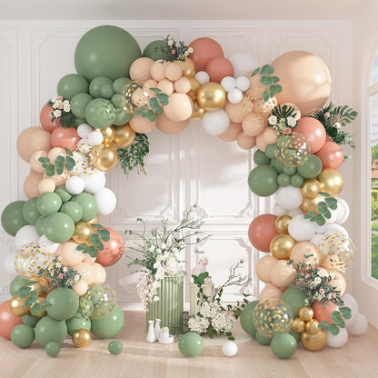 Yellow Gold Balloons Arch Garland Kit 18 12 10 5Inch | Different Sizes Mustard Pastel Yellow White Latex Metal Confetti Balloon for Sunflower Bee Baby Shower Birthday Party Decors