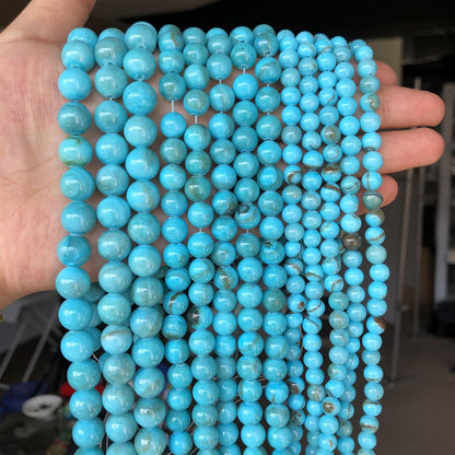 45pcs Yellow Persian Jade Energy Healing Beads for Bracelet，8mm Round Bulk Gemstone Beads for Jewelry Making Bracelet Necklace Earring DIY