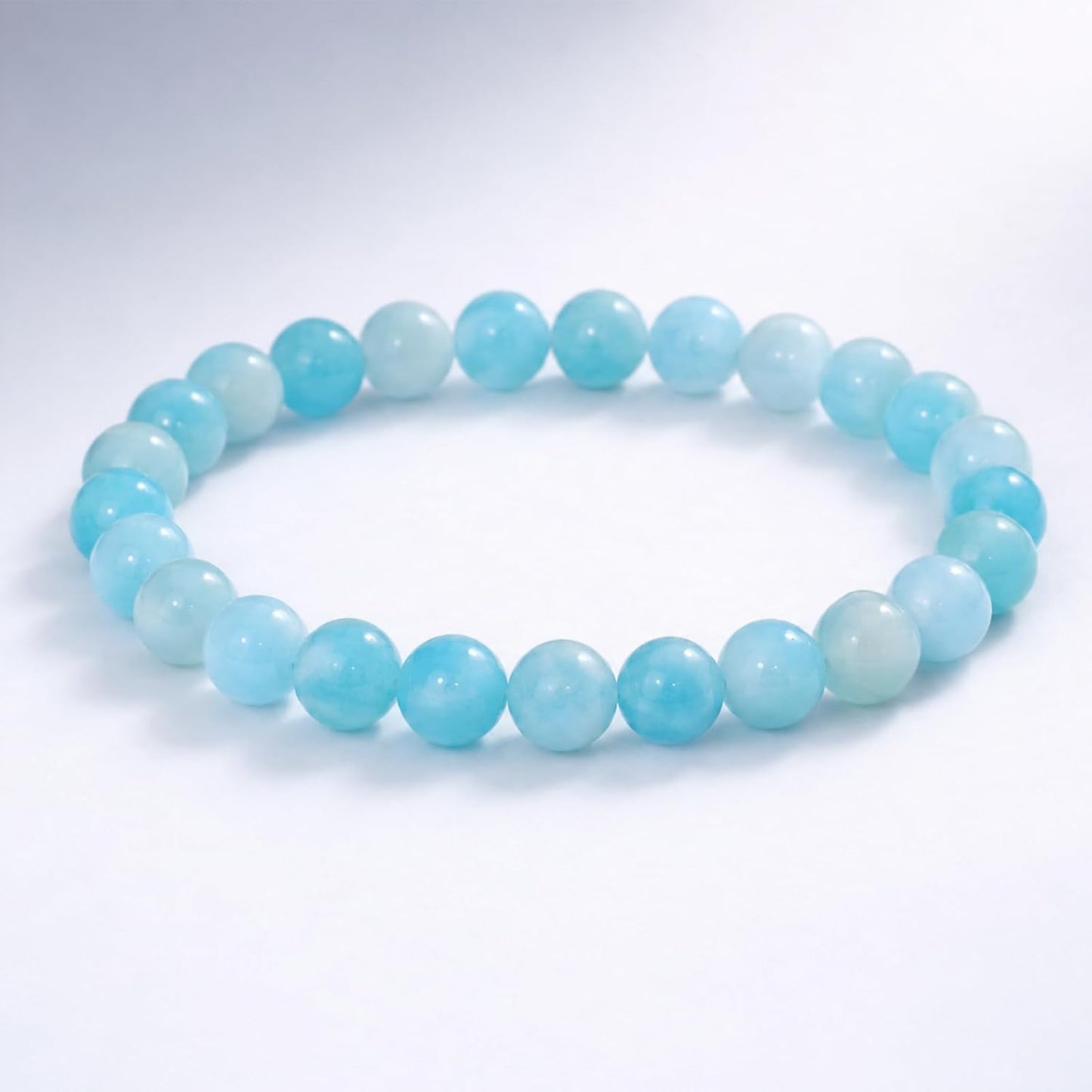 45pcs Yellow Persian Jade Energy Healing Beads for Bracelet，8mm Round Bulk Gemstone Beads for Jewelry Making Bracelet Necklace Earring DIY