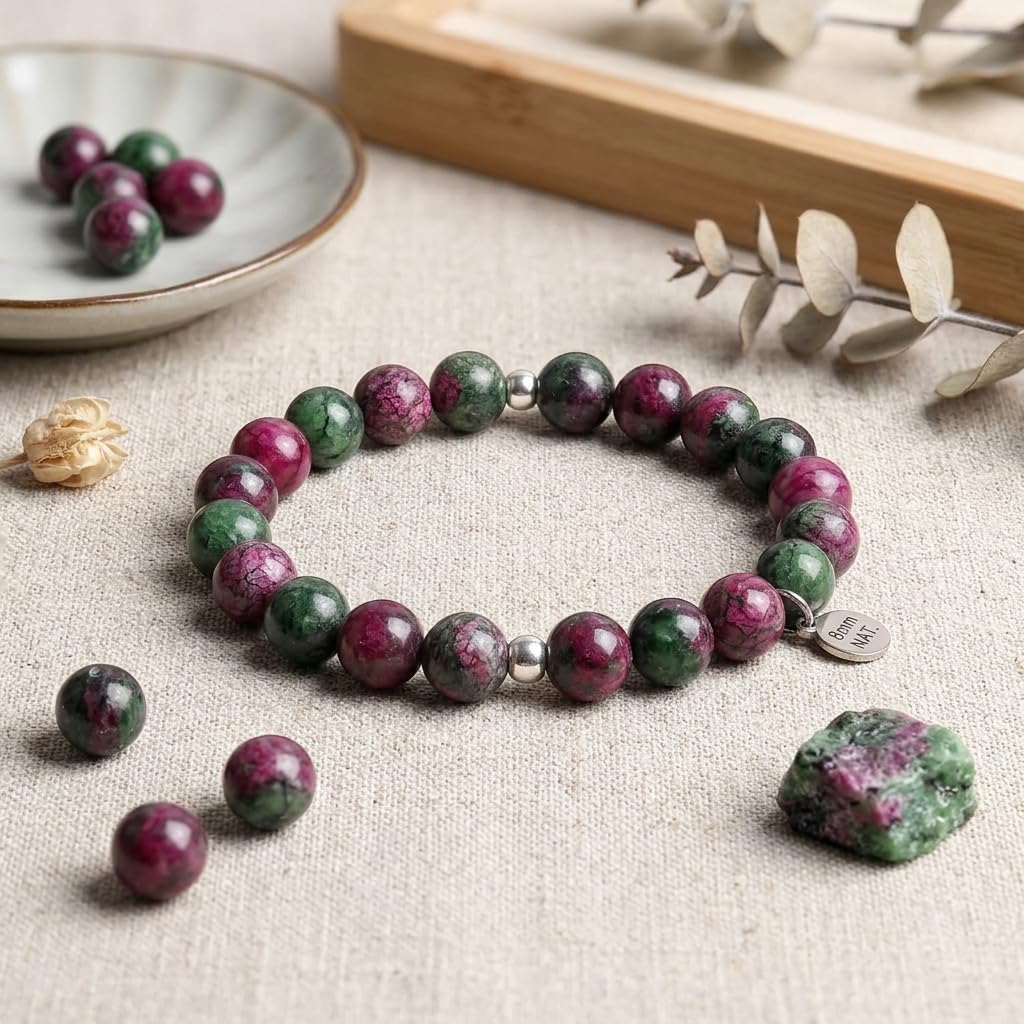 45pcs Yellow Persian Jade Energy Healing Beads for Bracelet，8mm Round Bulk Gemstone Beads for Jewelry Making Bracelet Necklace Earring DIY