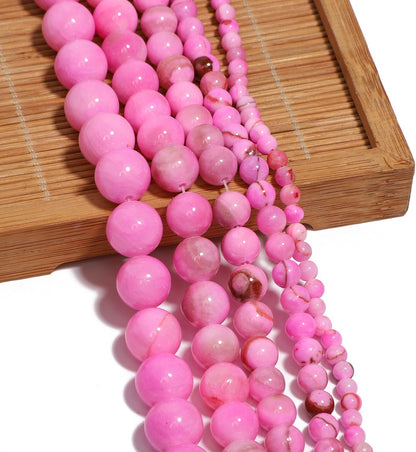 45pcs Yellow Persian Jade Energy Healing Beads for Bracelet，8mm Round Bulk Gemstone Beads for Jewelry Making Bracelet Necklace Earring DIY