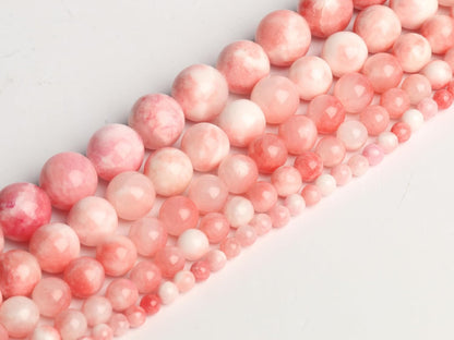 45pcs Yellow Persian Jade Energy Healing Beads for Bracelet，8mm Round Bulk Gemstone Beads for Jewelry Making Bracelet Necklace Earring DIY