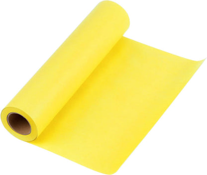 Yellow Kraft Paper Roll - 12 inches x 100 feet - Natural Recyclable Paper Perfect for Easter Crafts, Art, Small Wrapping, Packing, Postal, Shipping, Dunnage & Parcel