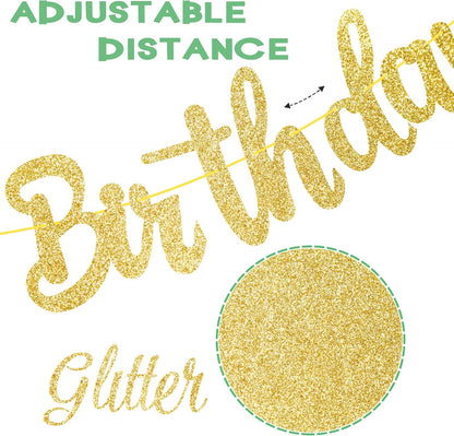 Lemon Martini Happy Birthday Banner Lemonade Birthday Party Decorations 3Pcs Gold Glitter Lemon Cocktail Bow Banners Lemonade Themed Party Supplies for Summer Circus Bachelorette Decor